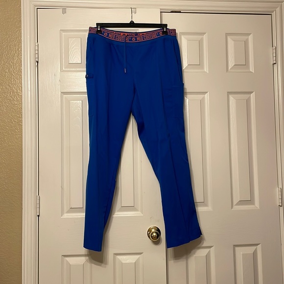 Med couture scrub pants Size XL. Color royal blue, style number 7739. - Picture 1 of 2